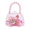 Clear Pink Girl’s Life Beaded Handbag