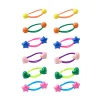 Cute Vibrant Charm Hair Ties