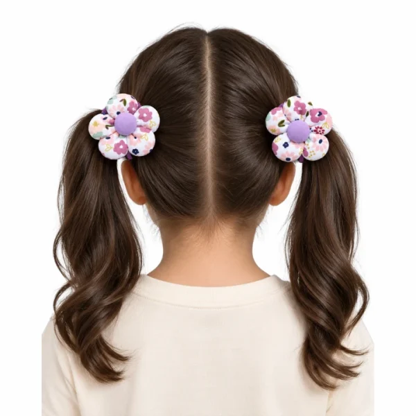 lifestyle-fabric-flower-hair-ties Lifestyle Fabric Flower Hair Ties